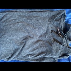 Dark Grey Long Sleeve Michael Kors Tee